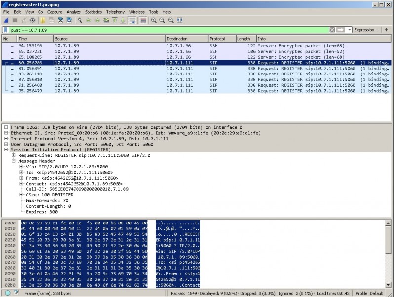 скрин с wireshark